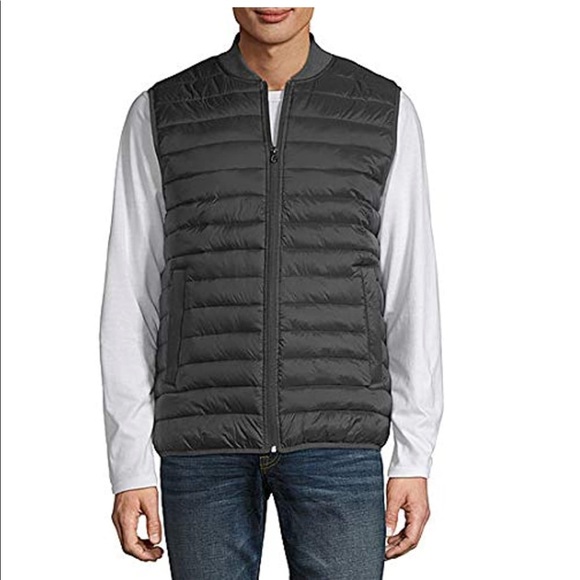 Arizona Jean Company Other - Arizona Jean Co | Black Grey Puffer Vest